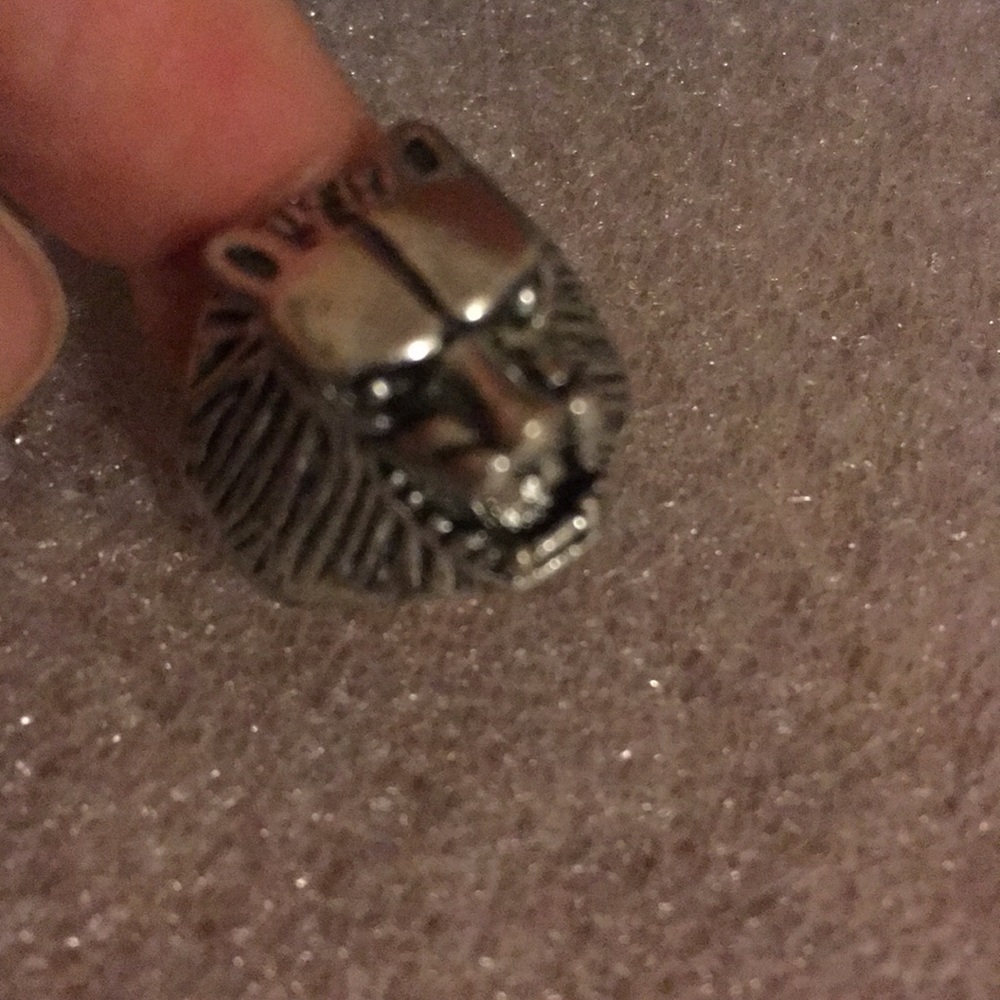 Vintage fox head ring